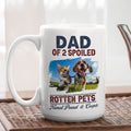 Custom Photo Father's day Birthday Gifts For Pet Dad, Pet Lovers • New Rotten Pet Chibi Photo - Personalized Coffee Mug