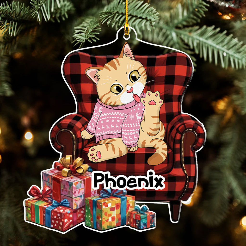 Whisker Wonderland - Personalized Acrylic Ornament