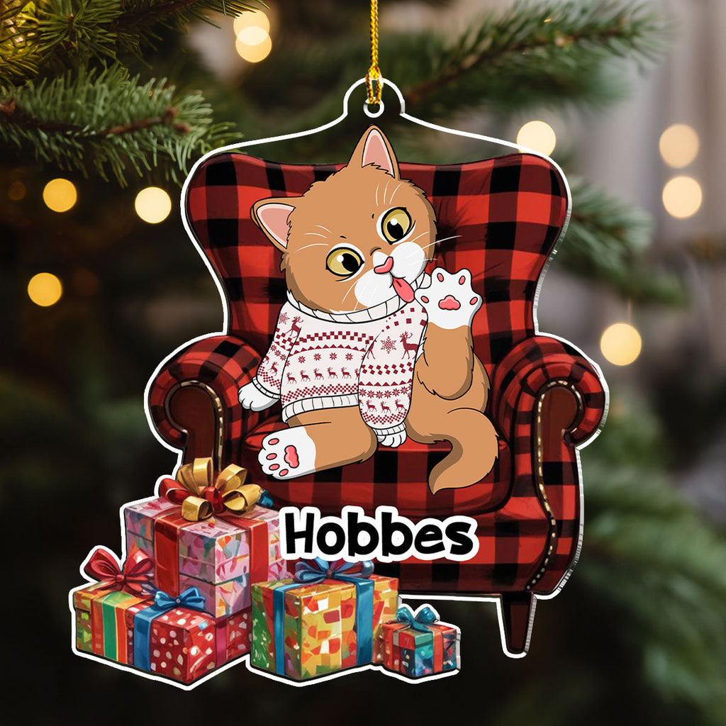 Whisker Wonderland - Personalized Acrylic Ornament