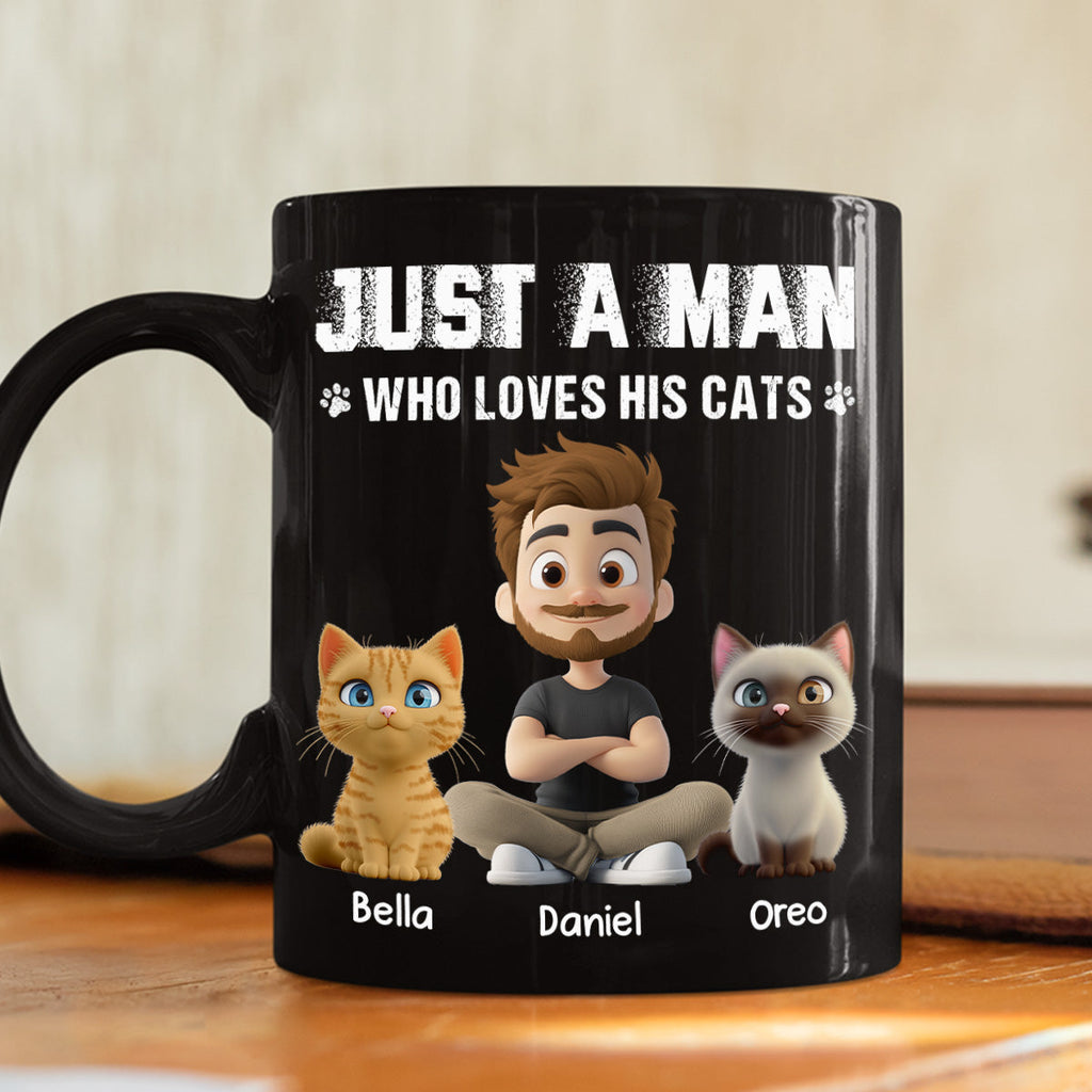 Custom Christmas Birthday Gifts For Cat Lovers • Me And My Cat Together - Personalized Coffee Mug