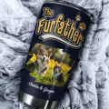 Custom Photo Father's day Birthday Gifts For Pet Dad, Pet Lovers • New Effect Cool Pet Father Photo - Personalized Tumbler