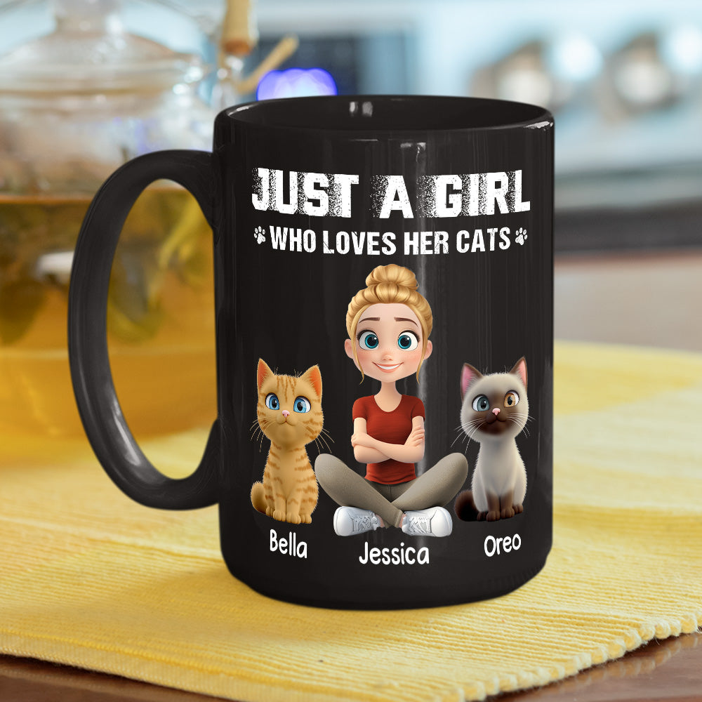 Custom Christmas Birthday Gifts For Cat Lovers • Me And My Cat Together - Personalized Coffee Mug