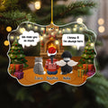 Custom Christmas Memorial Sympathy Gifts For Dogs, Cats • You Are Still Here Somehow- Personalized Acrylic Ornament