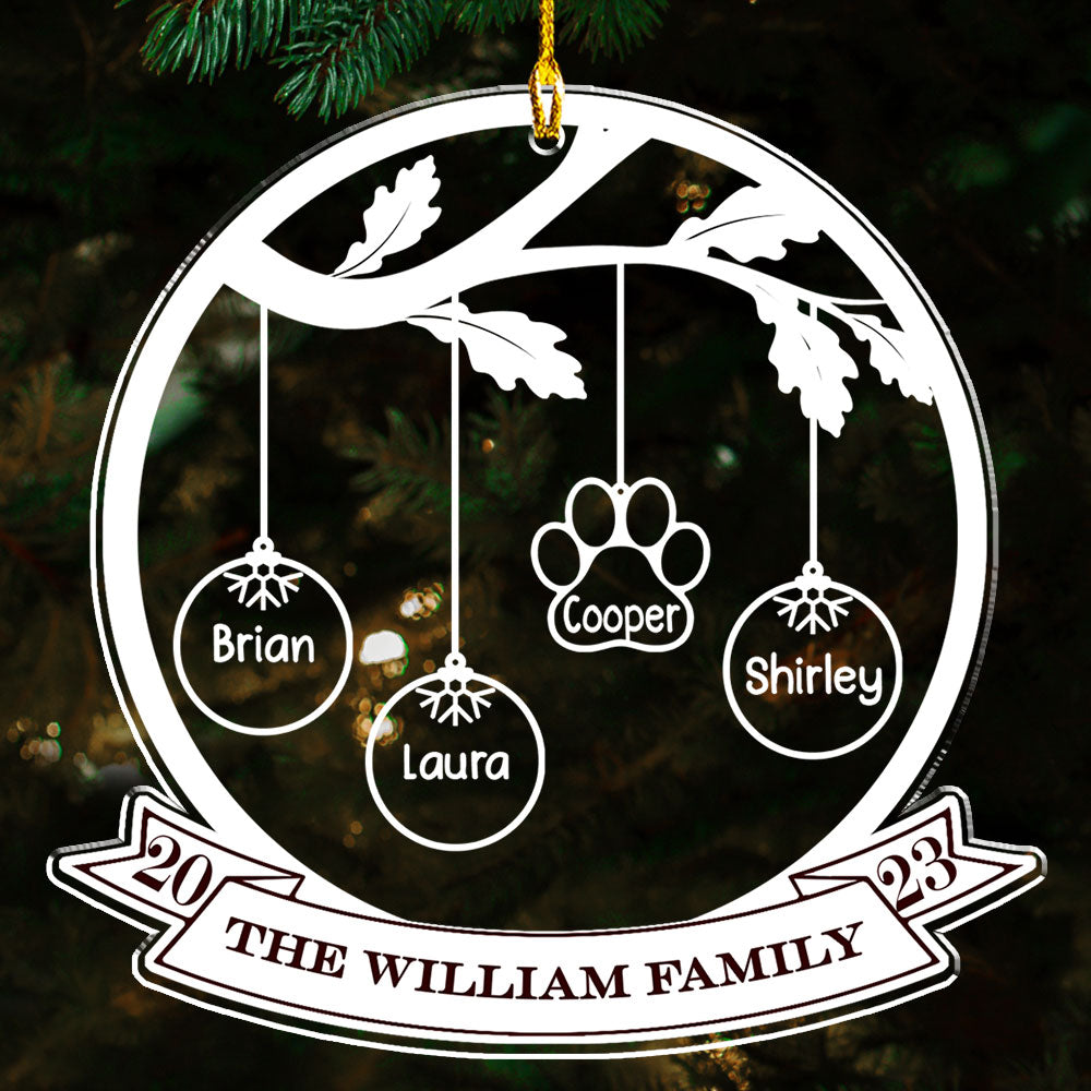 Charm Tree - Personalized Acrylic Ornament