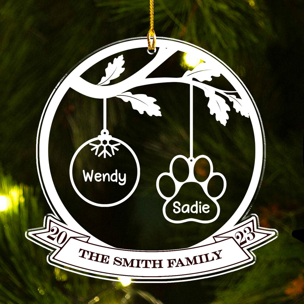 Charm Tree - Personalized Acrylic Ornament