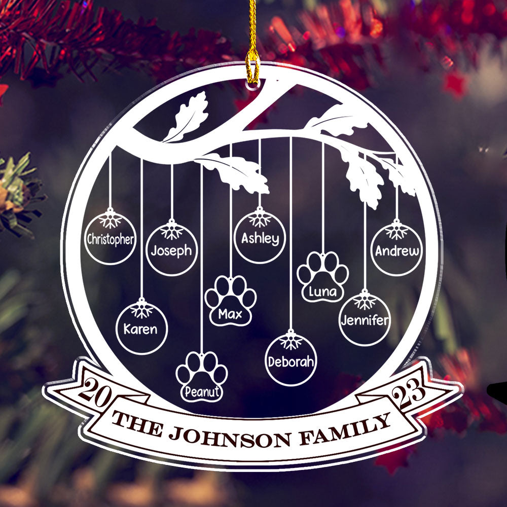 Charm Tree - Personalized Acrylic Ornament