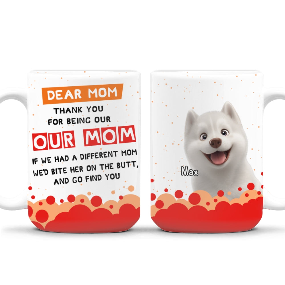 Custom Mother's day Birthday Gifts For Dog Mom, Dog Lovers • I Wil Go Find You Anywhere Mom - Personalized Coffee Mug