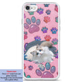 Glittery Paw Mom Cat Ver Photo - Personalized Phone Case