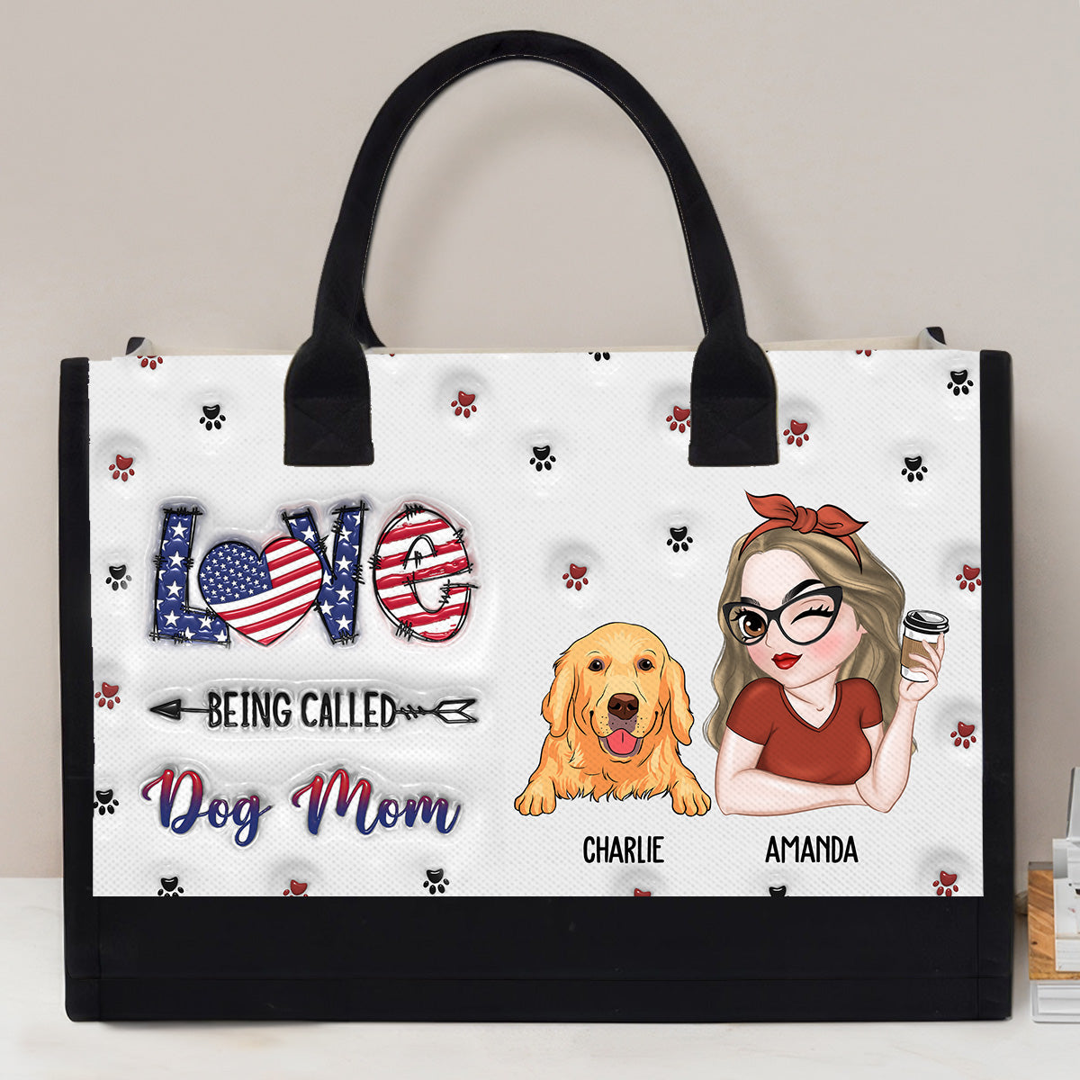 Being Called - Personalized 3D Inflated Effect Canvas Tote Bag