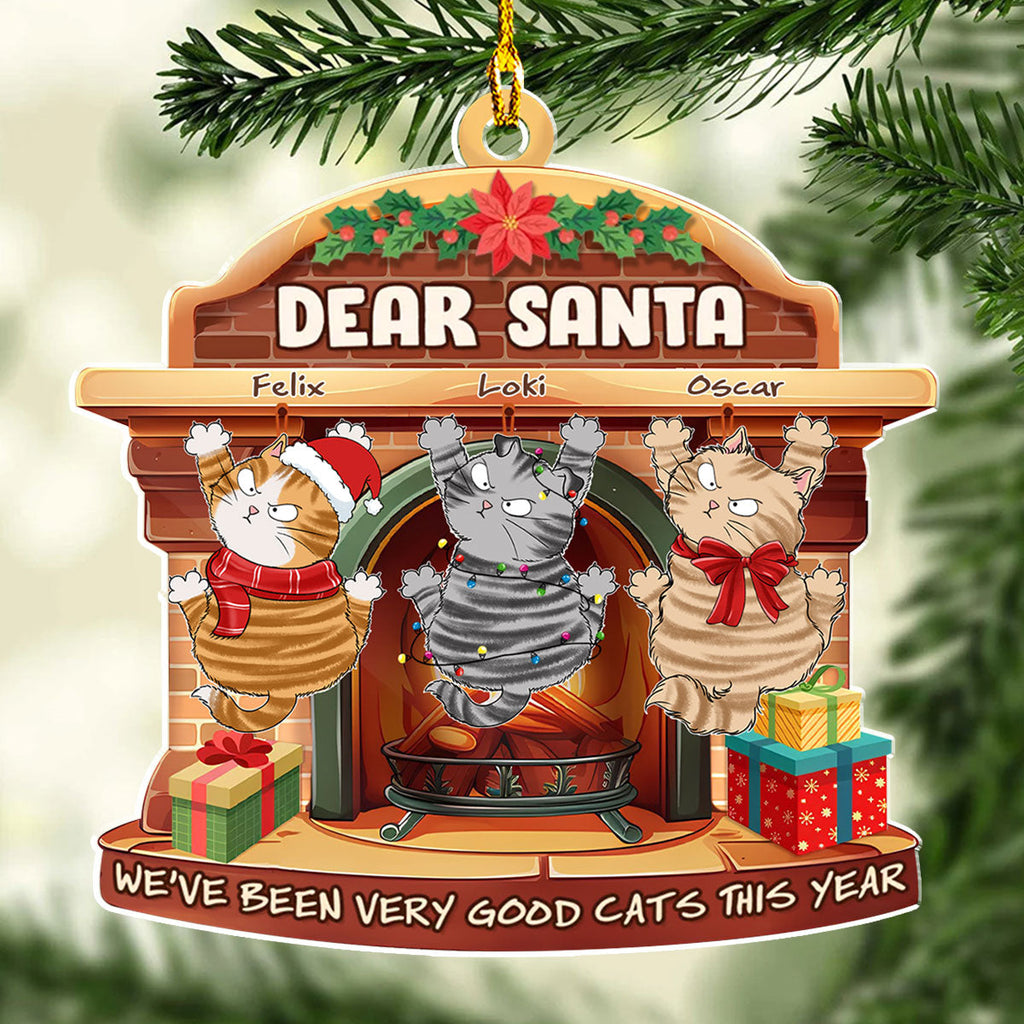 Dear Santa - Personalized Acrylic Ornament