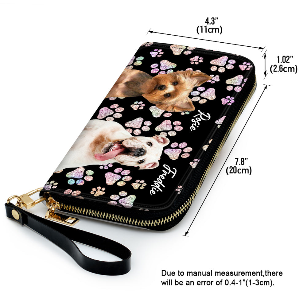 Anywhere Together Photo - Personalized Leather Wallet