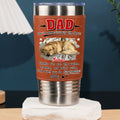 Custom Photo Christmas Birthday Gifts For Dog Lovers • Life Is Fantastic Now Photo - Personalized Leather Tumbler