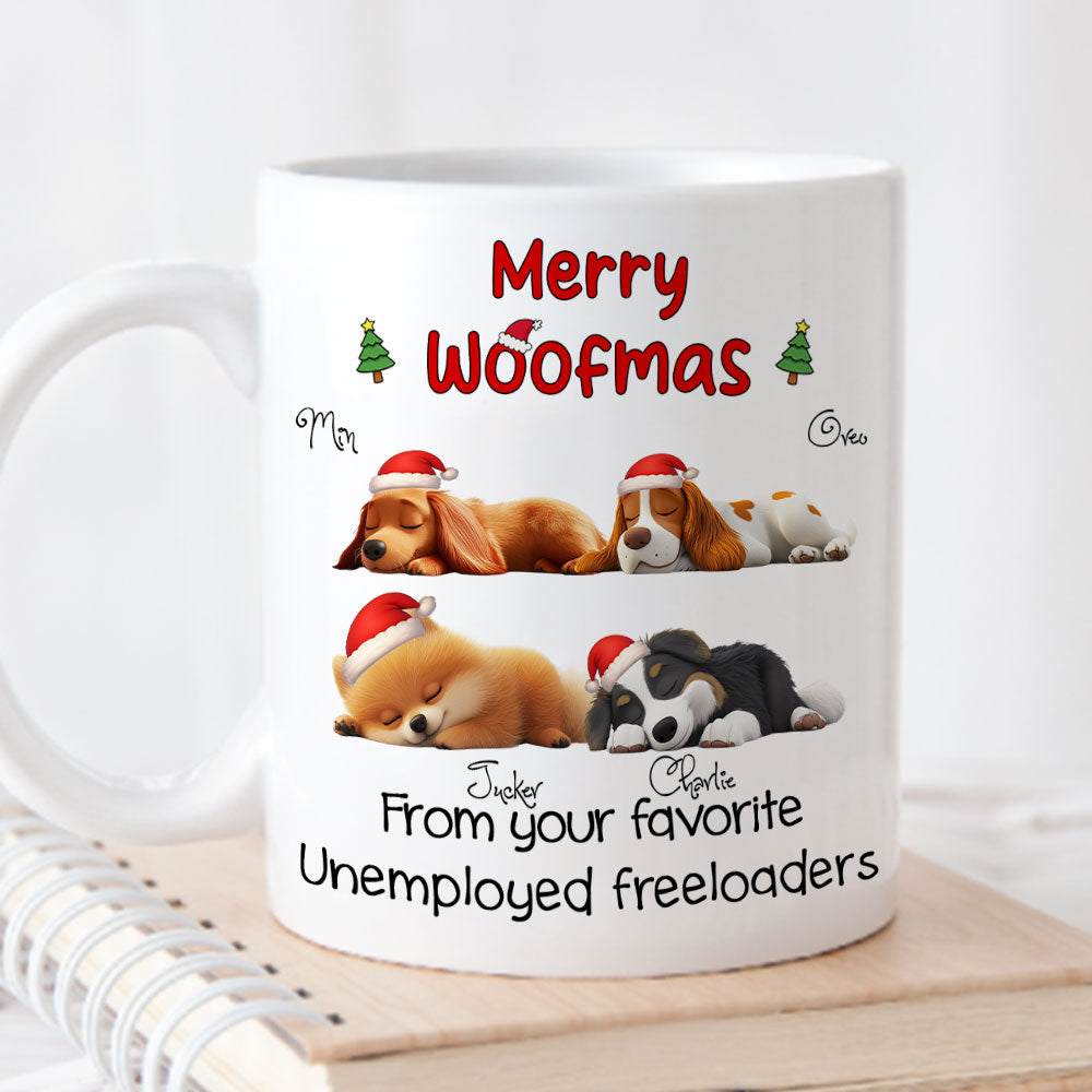 Custom Christmas Birthday Gifts For Dog Dad, Dog Lovers • From You Favorite - Personalized Coffee Mug