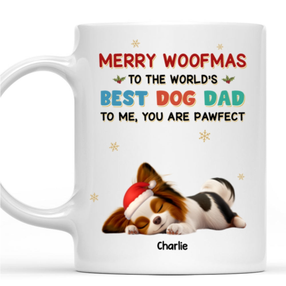 Custom Christmas Birthday Gifts For Dog Lovers • You Are Pawfect - Personalized Coffee Mug