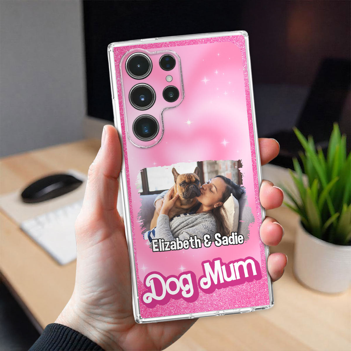 Hot Pink Photo - Personalized Phone Case