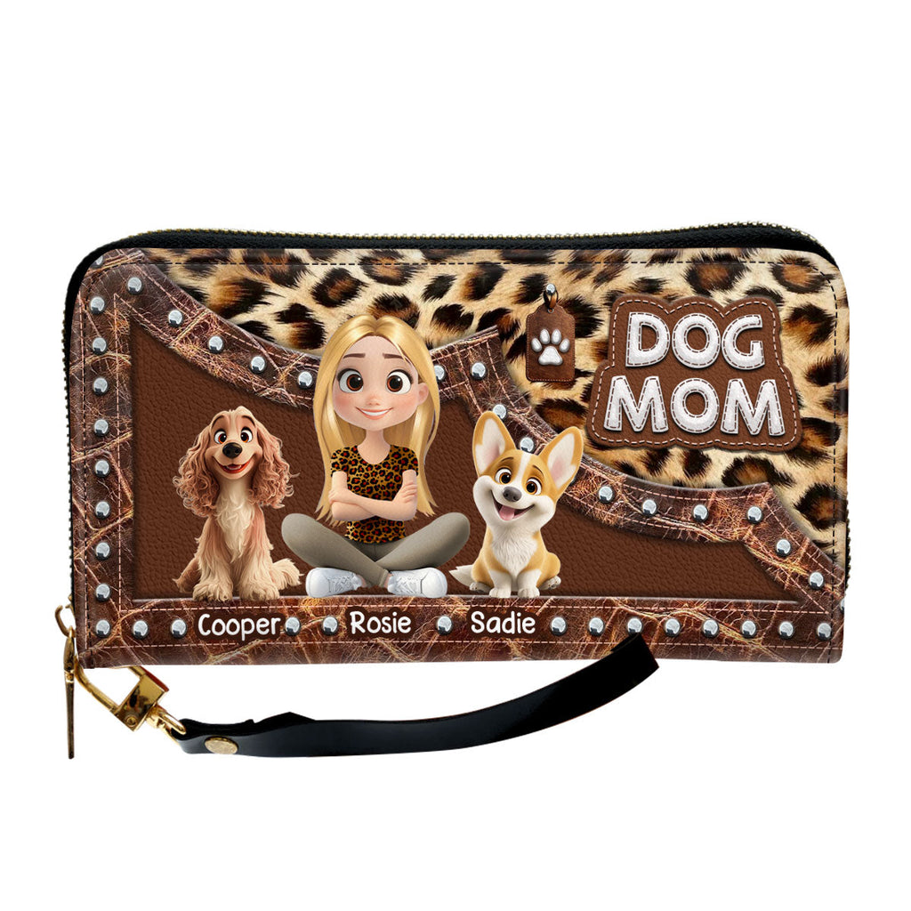 You Are Mom Favorite - Personalized Leather Wallet