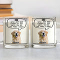 Custom Photo Christmas Birthday Gifts For Dog Lovers • I Will Keep Staring At You Photo - Personalized Glass Mug