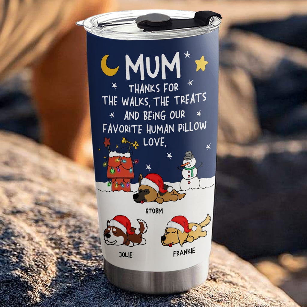 Custom Mother's day Birthday Gifts For Pet Mom, Pet Lovers • Dad Mom We Thank You For - Personalized Tumbler