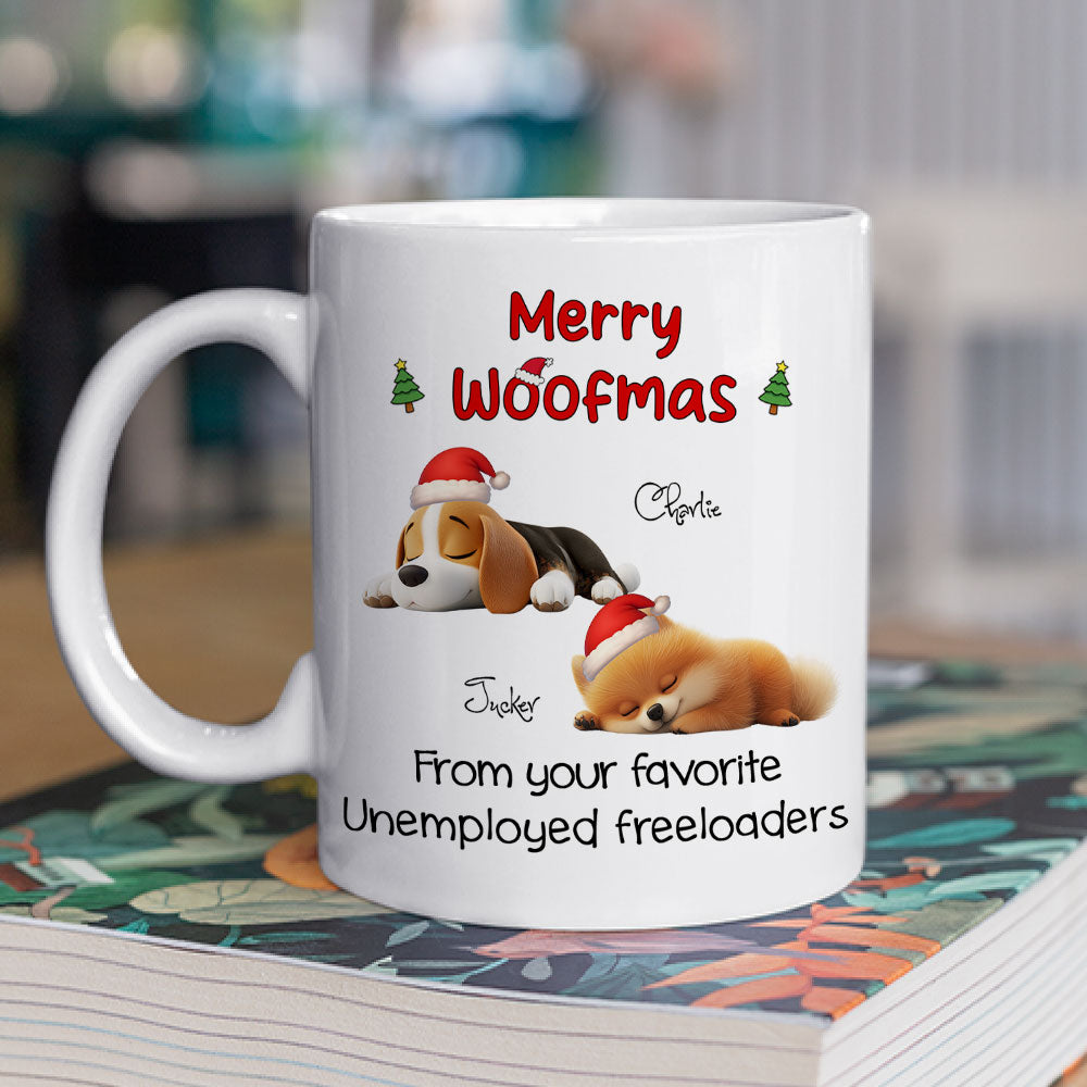 Custom Christmas Birthday Gifts For Dog Dad, Dog Lovers • From You Favorite - Personalized Coffee Mug