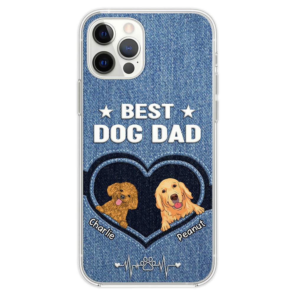 Best Dog Dad Mom - Personalized Phone Case