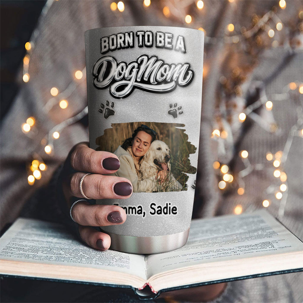 Custom Photo Mother's day Birthday Gifts For Dog Mom, Dog Lovers • No One Is Like You Photo - Personalized 3D Effect Tumbler