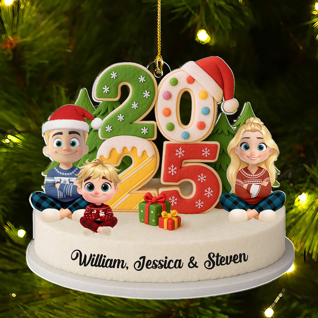 Our Christmas Crew - Personalized Acrylic Ornament