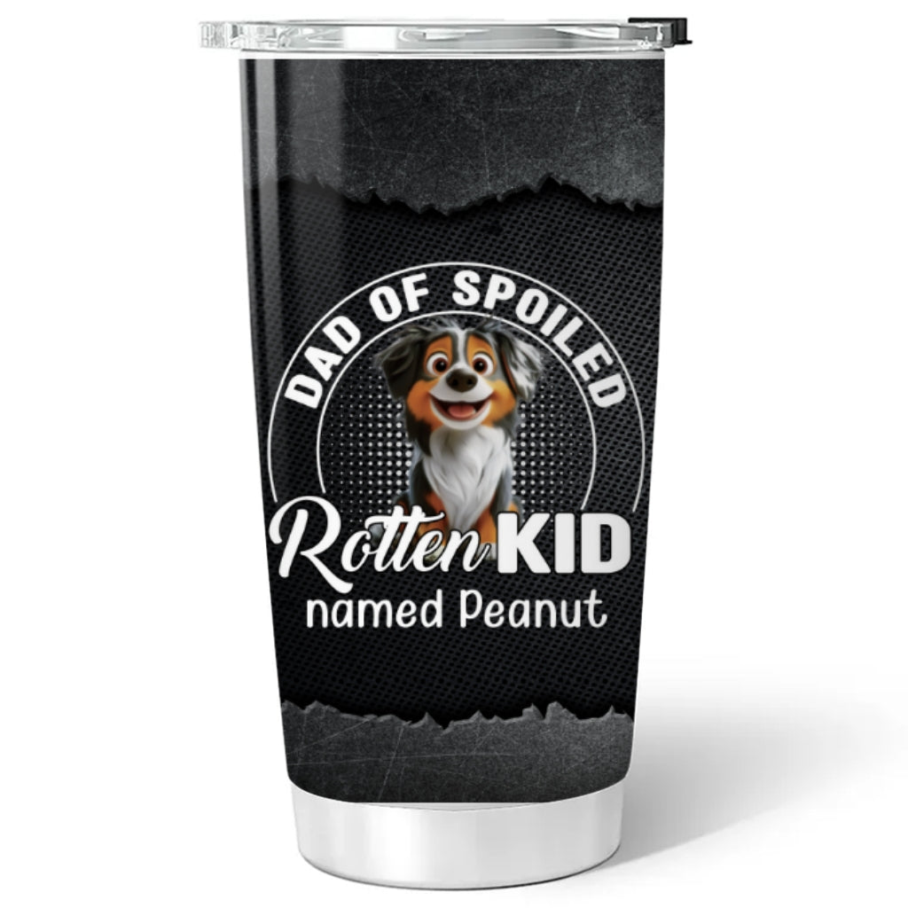 Custom Christmas Birthday Gifts For Pet Lovers • Rotten Pet Cartoon - Personalized Tumbler