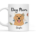 Custom Christmas Birthday Gifts For Dog Lovers • Dog Mom Dad Line - Personalized Coffee Mug