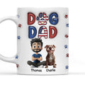 Custom Father's day Birthday Gifts For Dog Dad, Dog Lovers • My Lovely Dog - Personalized 3D Inflated Effect Mug