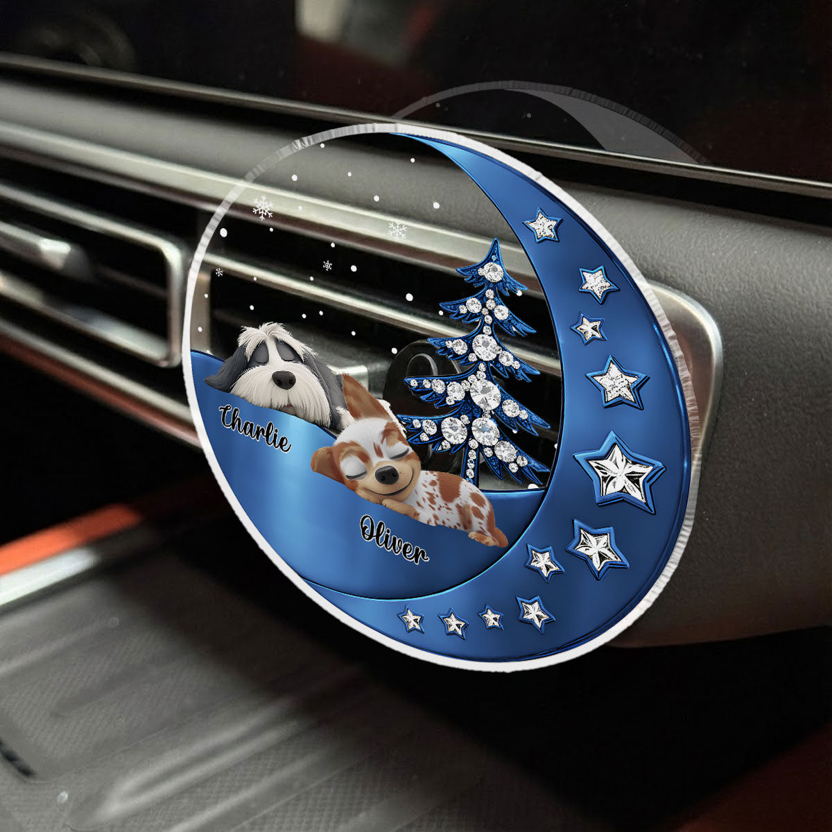 Beside You - Personalized 3D Effect Car Vent Clip