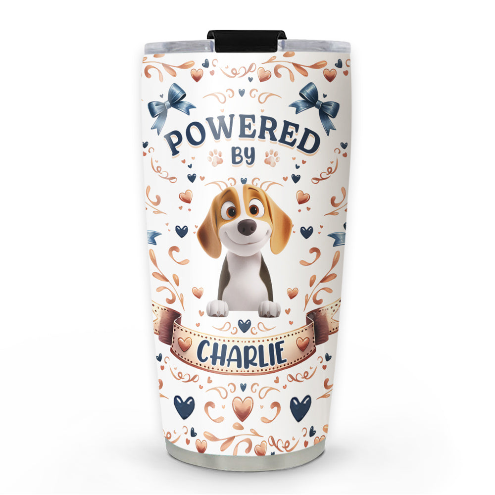 Custom Christmas Birthday Gifts For Dog Mom, Dog Lovers • Us In Grid - Personalized Tumbler