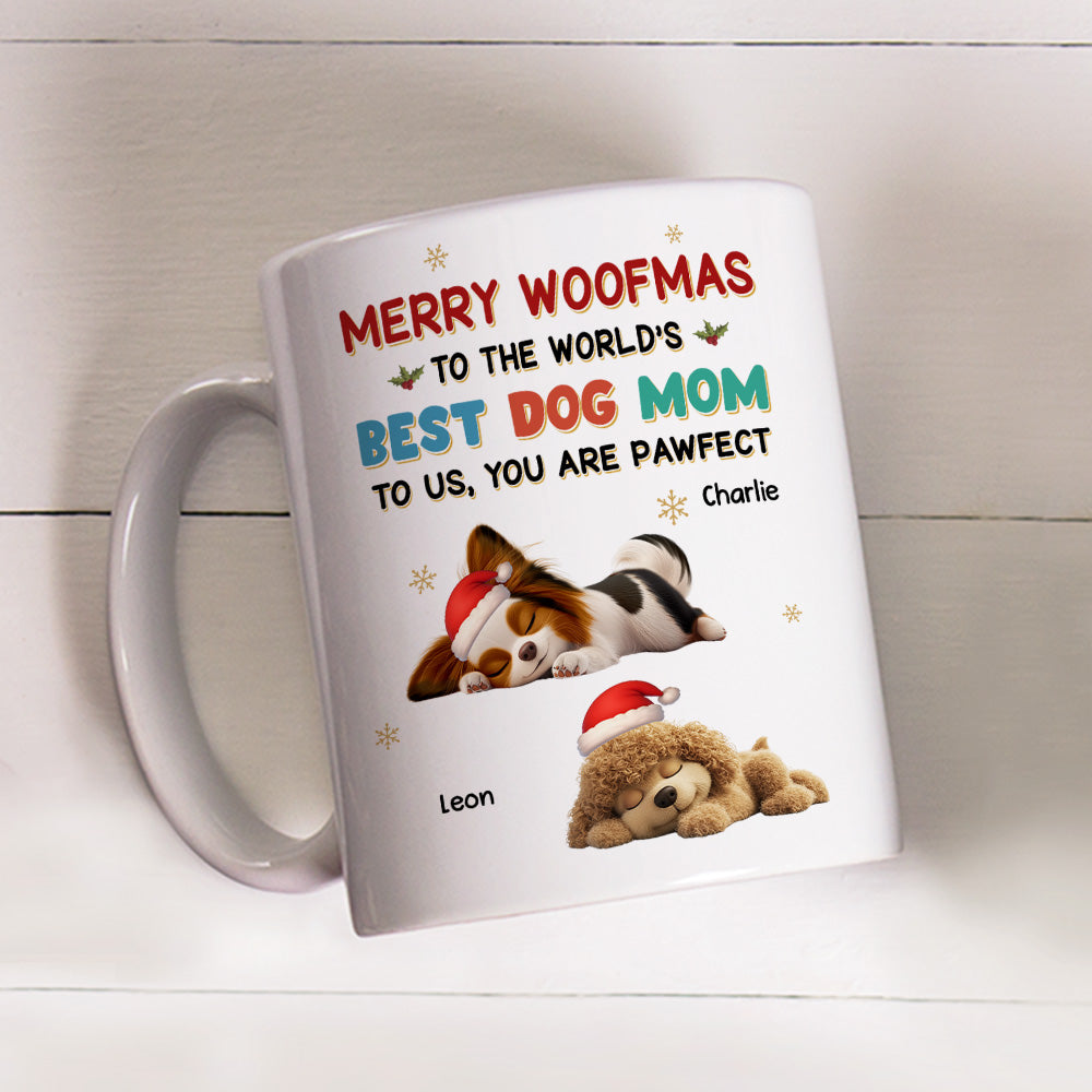 Custom Christmas Birthday Gifts For Dog Lovers • You Are Pawfect - Personalized Coffee Mug