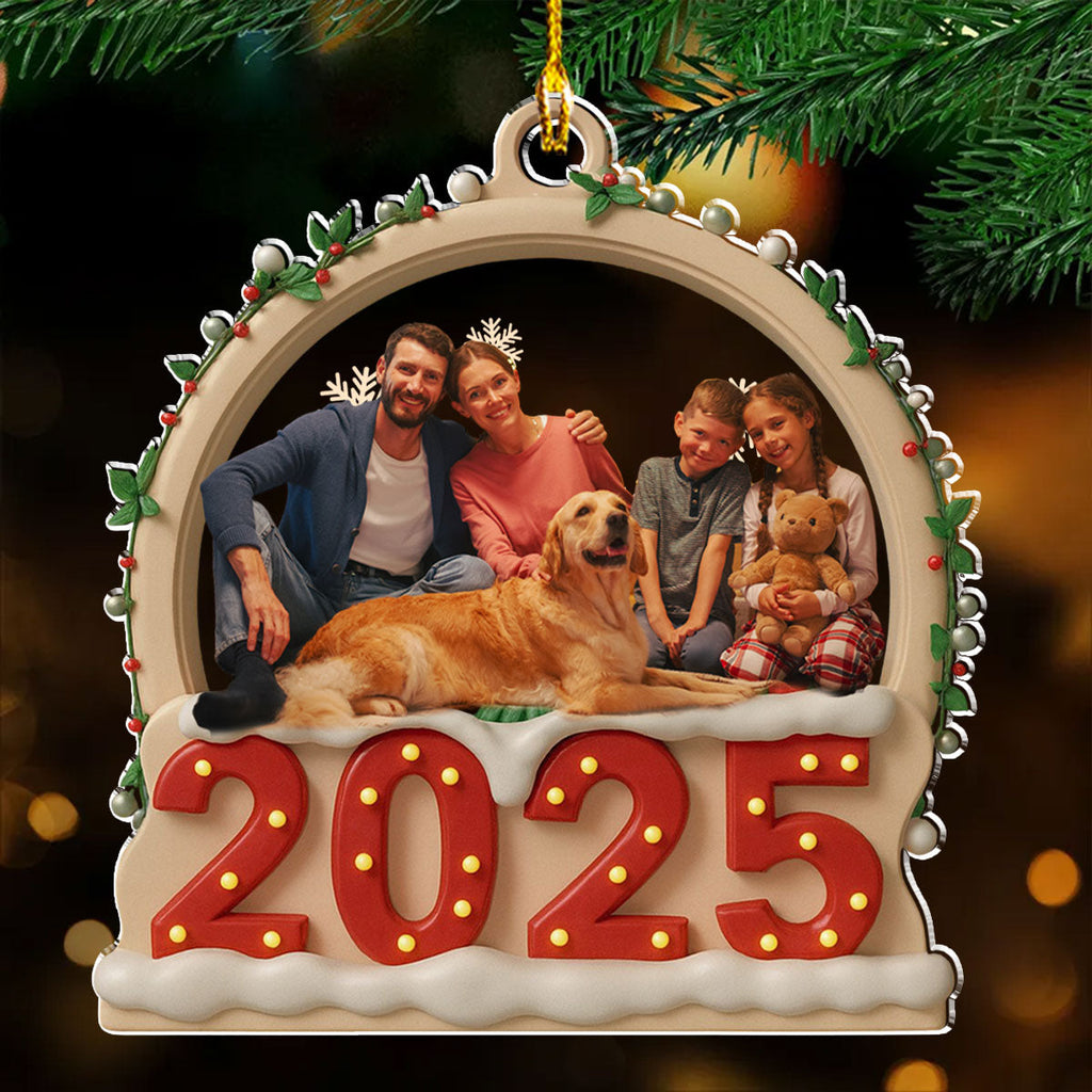 Our Christmas Together Photo - Personalized Acrylic Ornament