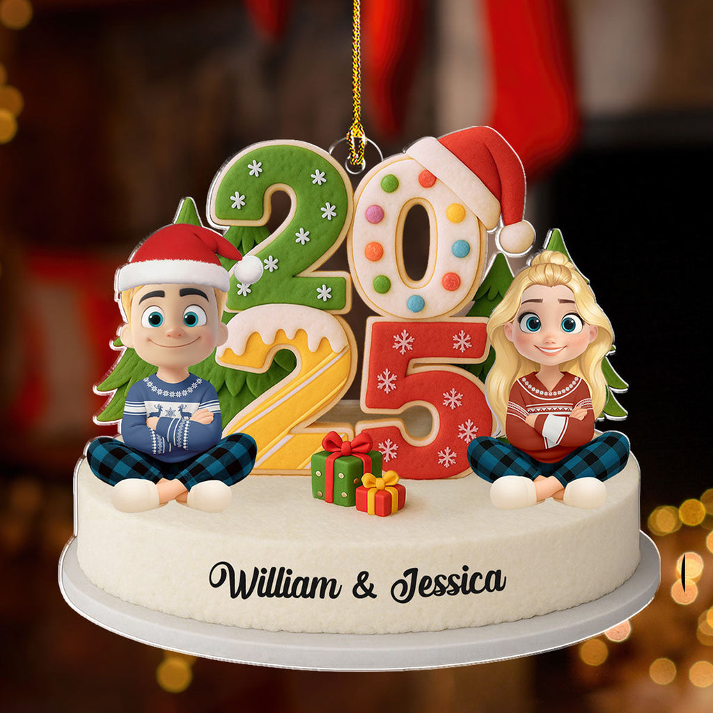 Our Christmas Crew - Personalized Acrylic Ornament
