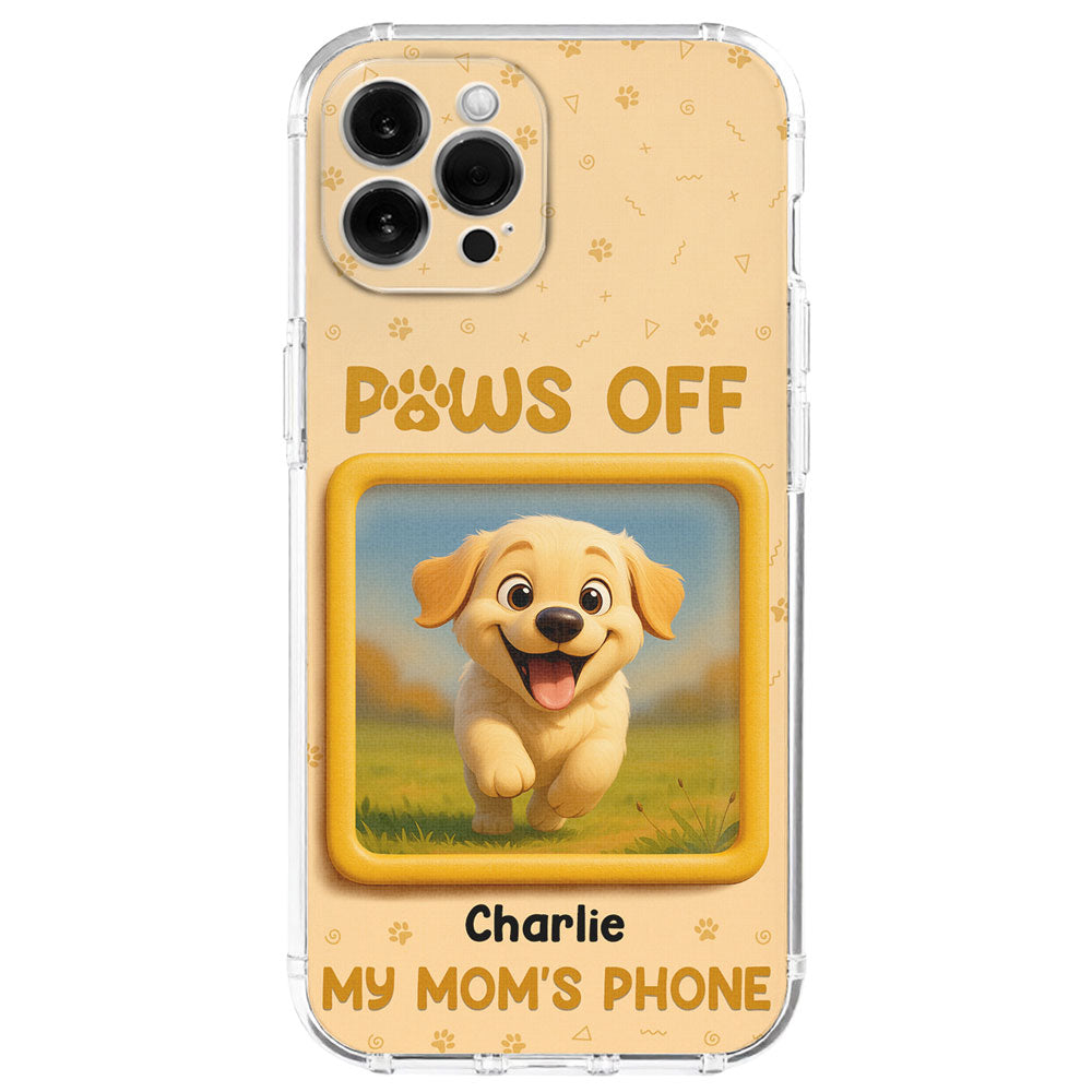 Only Touched By Mom - Personalized Phone Case