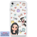 Her Baby Lovely Pets - Personalized 3D Inflated Effect Phone Case