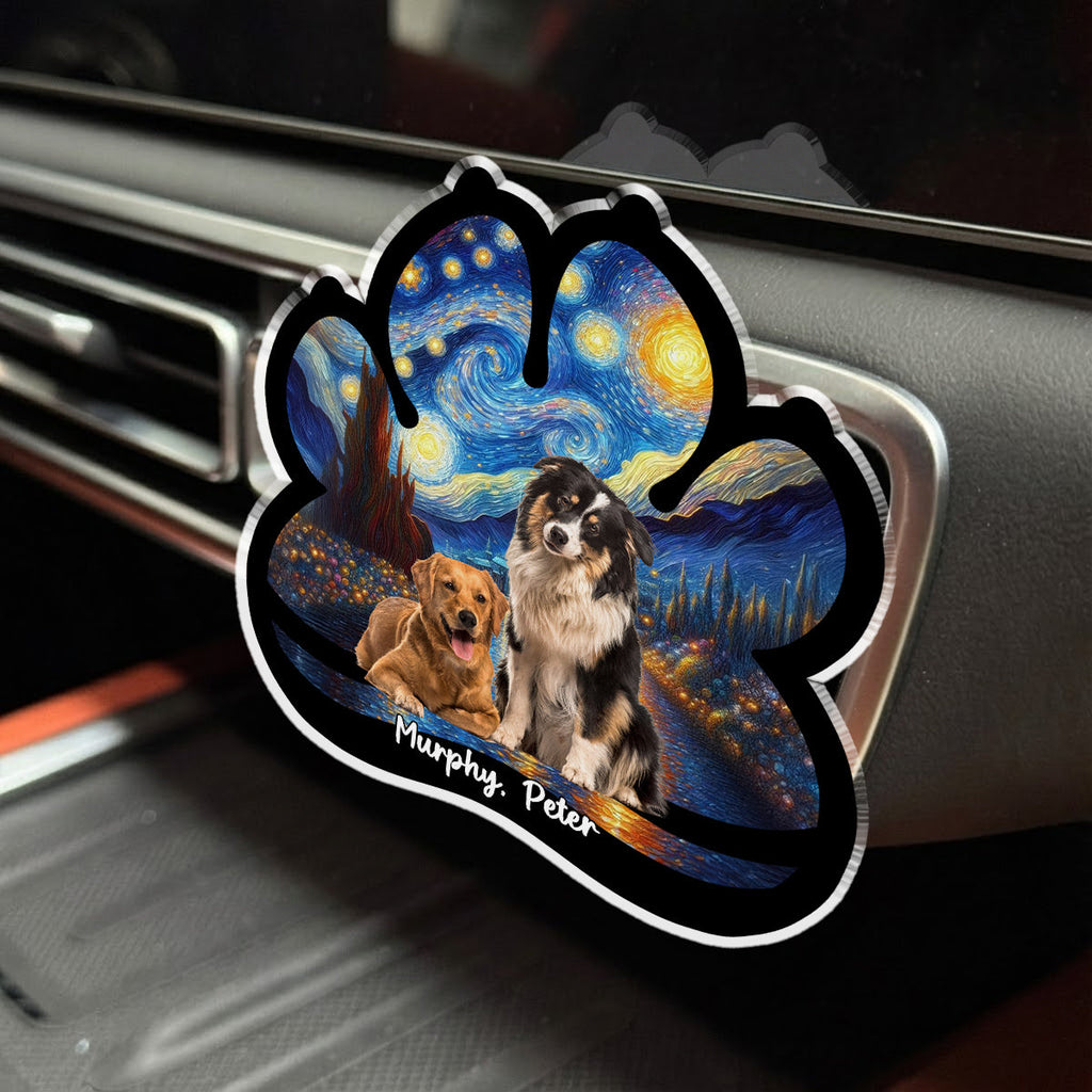Lay Here With Me Photo - Personalized Car Vent Clip