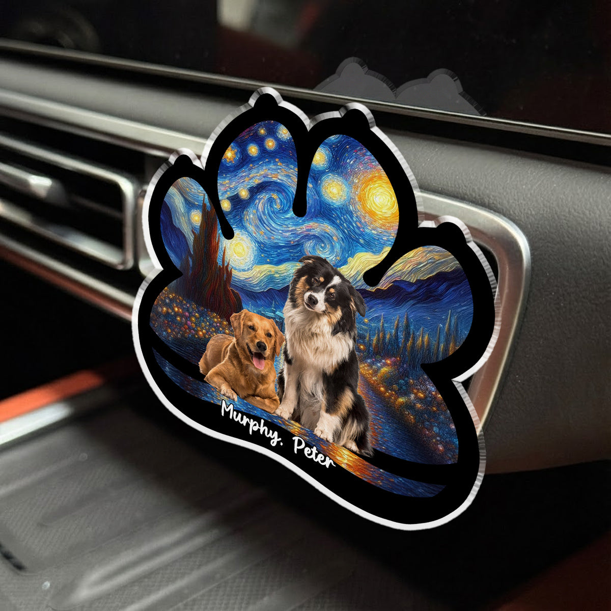 Lay Here With Me Photo - Personalized Car Vent Clip