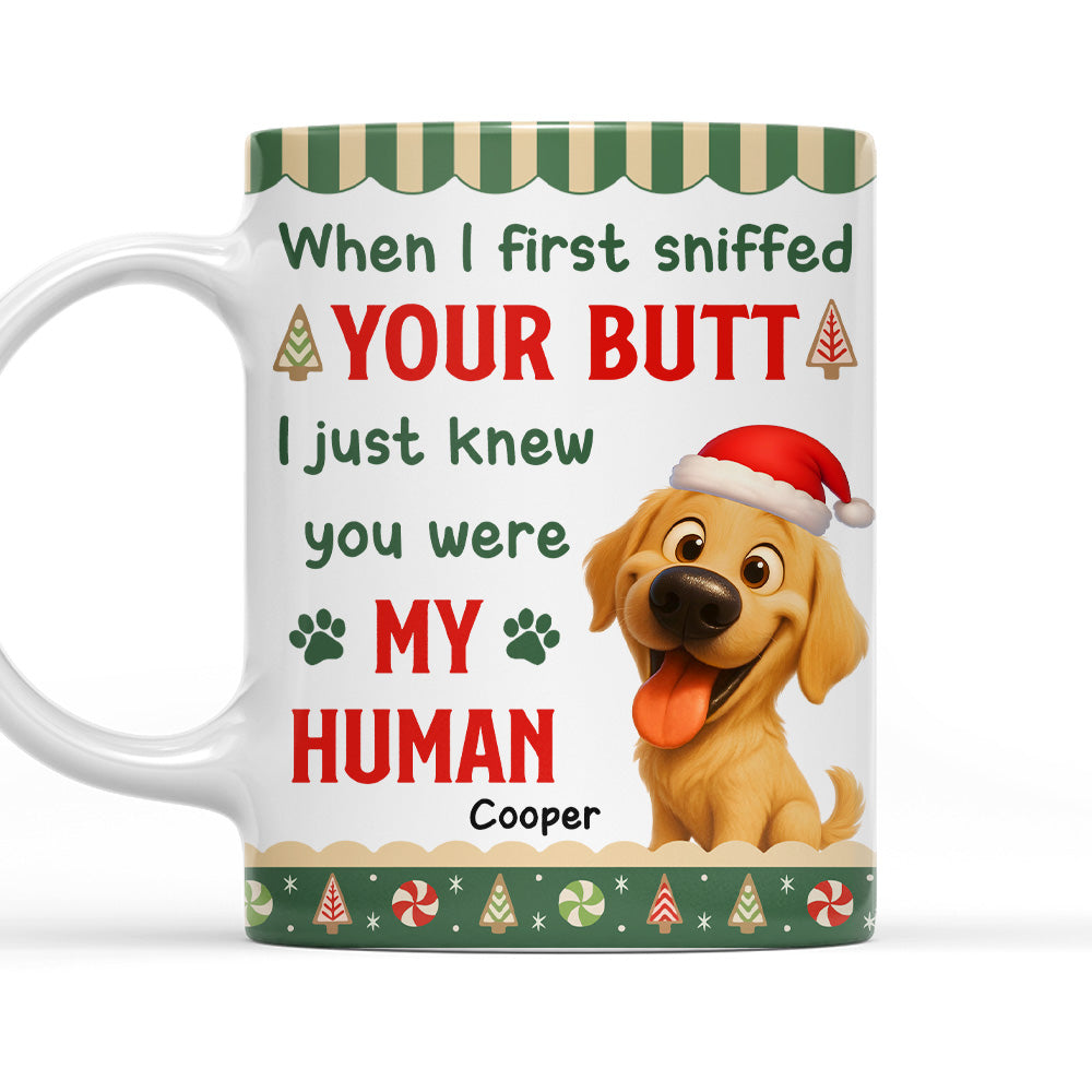 Custom Christmas Birthday Gifts For Dog Lovers • I Just Knew - Personalized Coffee Mug
