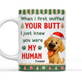 Custom Christmas Birthday Gifts For Dog Lovers • I Just Knew - Personalized Coffee Mug