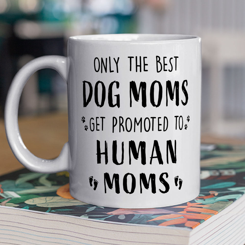 Custom Christmas Birthday Gifts For Dog Lovers • The Best Dog Mom - Personalized Coffee Mug