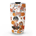 Custom Christmas Birthday Gifts For Dog Dad, Dog Lovers • Falling In You - Personalized Tumbler
