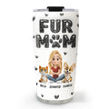 Custom Christmas Birthday Gifts For Pet Mom, Pet Lovers • Adore Fur Babies - Personalized 3D Inflated Effect Tumbler
