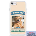 Paws Off This Phone Photo - Personalized 3D Inflated Effect Phone Case