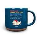 Custom Christmas Birthday Gifts For Dog Lovers • If I Had A Different Mom Dad - Personalized Pottery Mug
