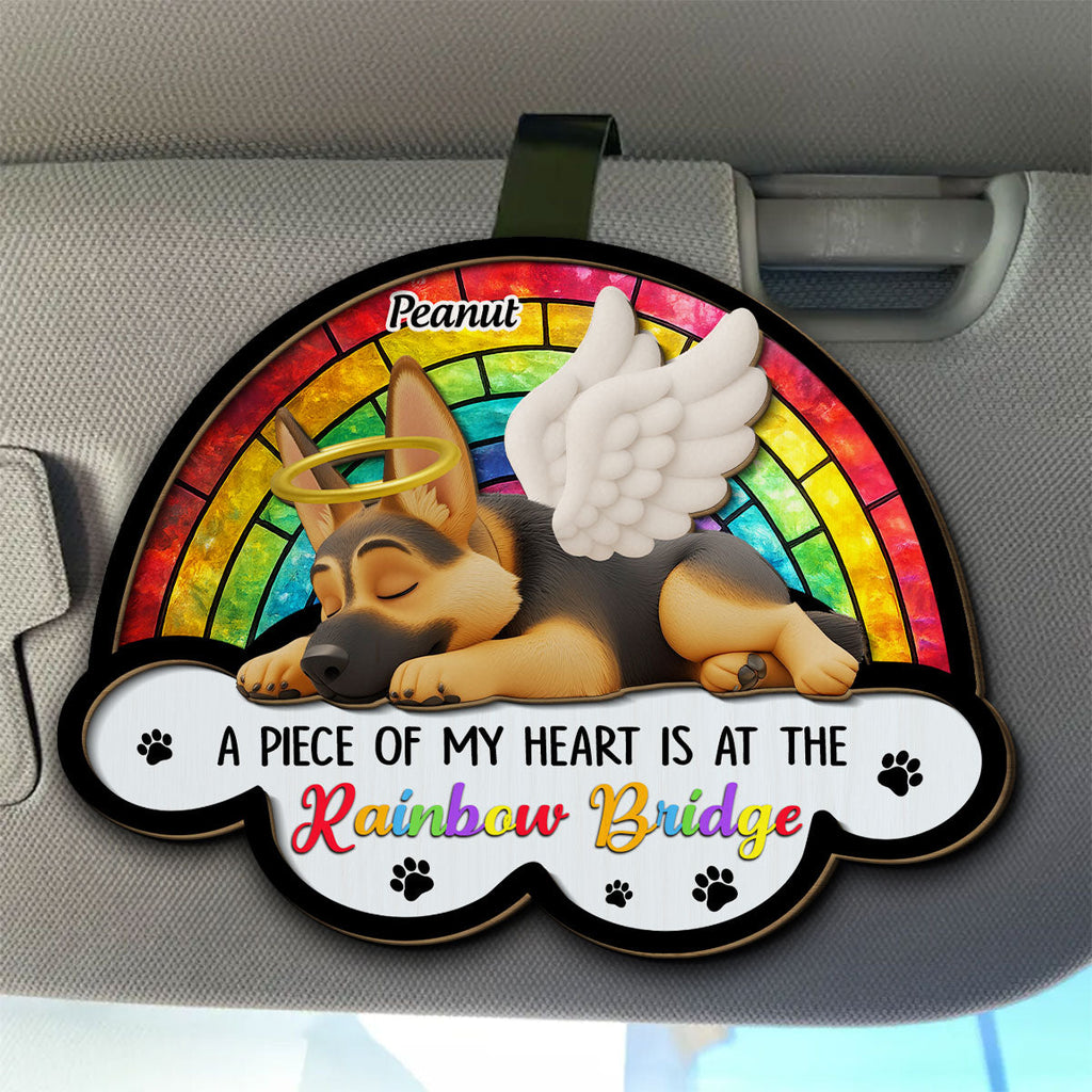 Piece Of My Heart - Personalized Car Visor Clip