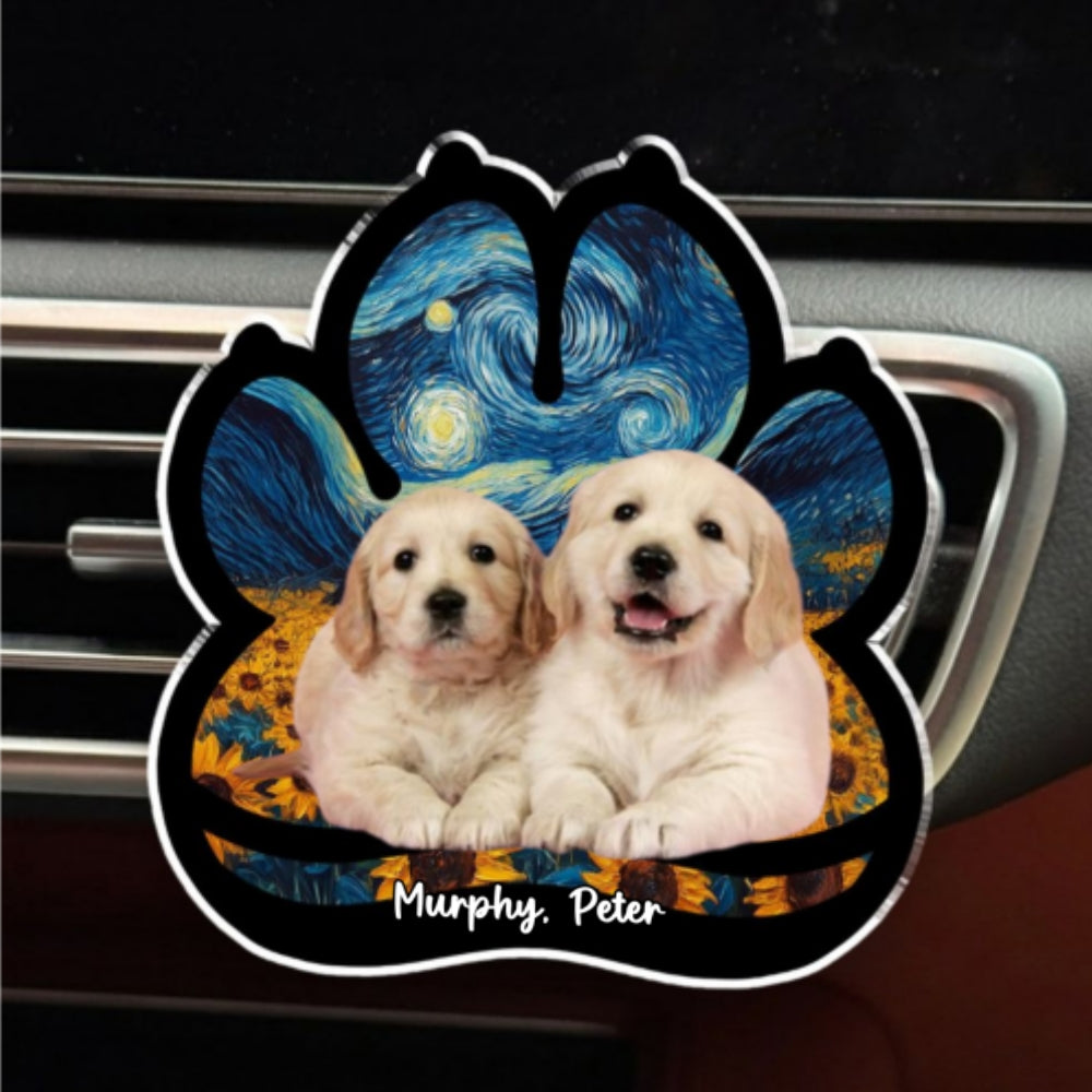 Lay Here With Me Photo - Personalized Car Vent Clip