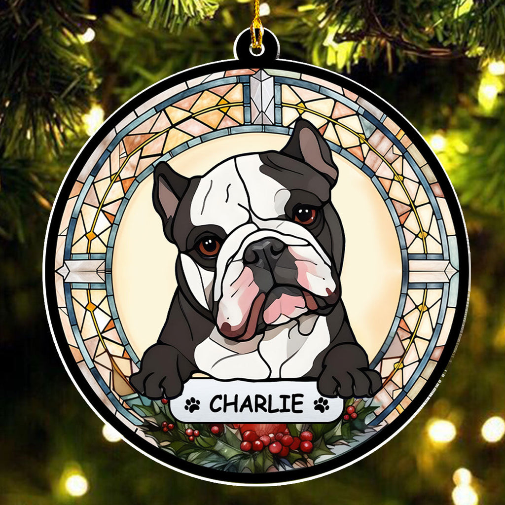 Cheerful Christmas - Personalized Acrylic Ornament