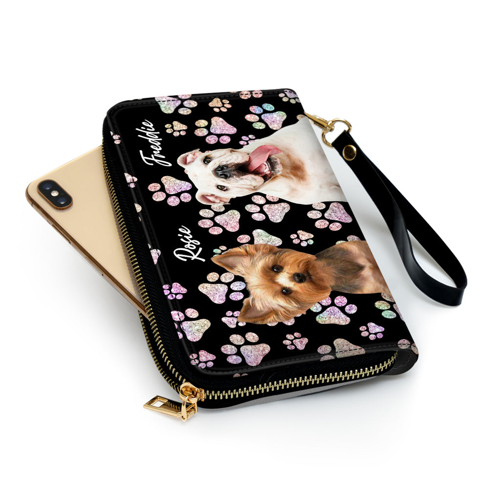Anywhere Together Photo - Personalized Leather Wallet