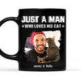 Custom Photo Christmas Birthday Gifts For Cat Lovers • Me And My Cat Together Photo - Personalized Coffee Mug